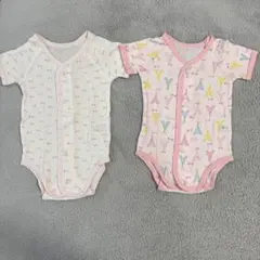 ベビー　肌着2枚セット ロンパース　70㎝