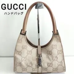 グッチ ジャンボGGキャンバス ジャッキー バッグ アクセサリーポーチ