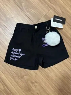 ANAP KIDS ポンポン付きショートパンツ