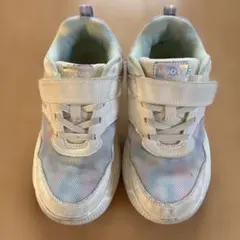 NUOVO ホワイト マルチカラー スニーカー　21センチ