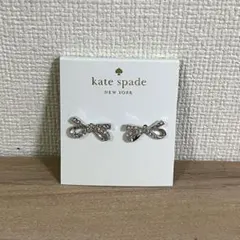 【新品・未使用品】 kate spade リボンモチーフ ピアス