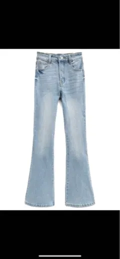 GRL グレイル ハイウエストフレアデニムパンツ[cu498] Mサイズ 新品