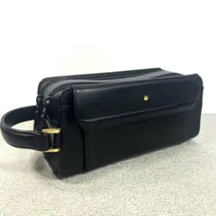 LOMEI LEATHER WORKS ジッパーコンパクトウォレット　黒 Zipper Compact Wallet | LOMEI LEATHER WORKS