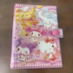 サンリオシール帳　キティ　マイメロ　シナモン　ポムポムぷりん　クロミ　ボンドロ