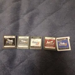 3DS DS ソフト　逆転裁判シリーズ セット