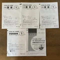 ⭐️ 2025年度 第1回 ⭐️ベネッセ　学力推移調査　中学1年生　9月のサムネイル