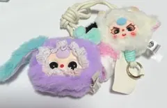 Baby three ベイビースリー ぬいぐるみポーチ スマホショルダー