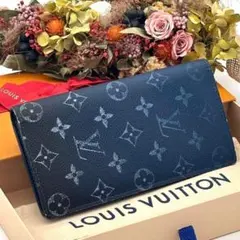最終価格❗️ 限定品 ルイヴィトン グラディエント ブラザ 長財布 ブルー 青のサムネイル