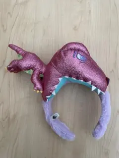 恐竜型グリッターカチューシャ ユニバーサル・スタジオ・ジャパン