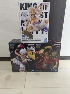 新品未開封　ワンピース フィギュア ニカルフィ　ロジャー　3点セットのサムネイル