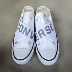 CONVERSE ホワイト スリッポンスニーカー