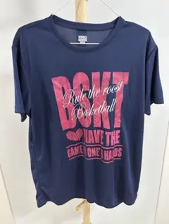 【新品未使用品】IGNIO バスケットボール Tシャツ ネイビー Oサイズのサムネイル