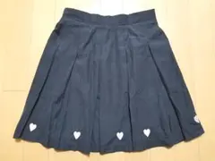 ☆3can4onスカート150ハートネイビー☆のサムネイル