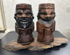 ★まとめ売り可能★アイヌ　木彫り　置物