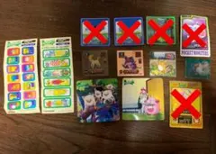 【値下げ】ポケモン シール、カード いろいろセット