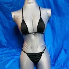 残１☆☆☆ブラック☆マイクロビキニ☆超sexyのサムネイル