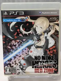 PS3ソフト　ノーモア★ヒーローズ　レッドゾーンエディション