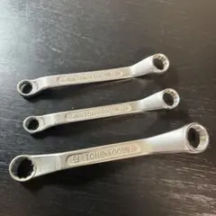 TONE ショートメガネ 三本セット 8-10×2 12-14
