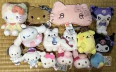 ハローキティー　クロミ　シナモロール　マイメロ　ポムポムプリン　ポチッャコ