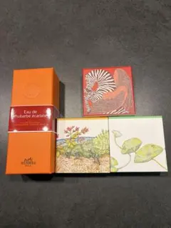 2/28まで【新品】エルメス ルバーブエカルラット&ソープ3点セット