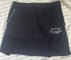PING レディース ゴルフスカート M ブラック ゴルフウェアのサムネイル