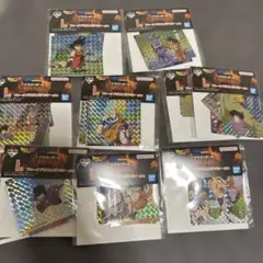 一番くじ ドラゴンボール I賞 フレークプリズムステッカー 8種　まとめ売り