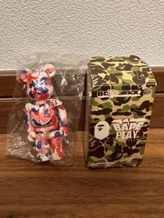 アベイシングエイプ　ベアブリック 100% トリコロール　BE@RBRICK