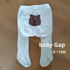 babyGap ベビータイツ くま柄 0-12M