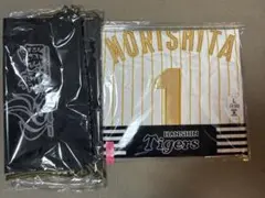 阪神タイガース 森下選手 チャンピオン レプリカユニフォーム ナップサック 阪神タイガース 森下選手 チャンピオン レプリカユニフォーム