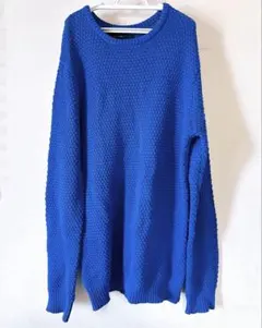 ★美品★ RAGEBLUE ブルー ニットセーター Lサイズ