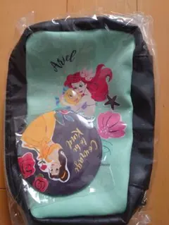 ディズニープリンセス ポーチ＆缶ミラー(未開封)