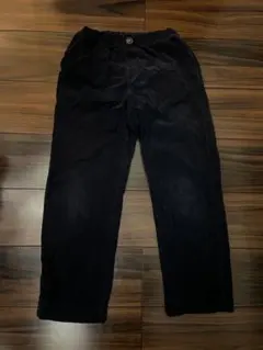 ハッシュアッシュ　コーデュロイパンツ　ネイビー　140