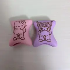 コアラのマーチ　サンリオキャラクターズ　ガムキャップ　キティ　クロミのサムネイル
