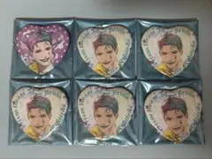 にじさんじ ジューンブライド ジョー・力一 ハート型缶バッジ