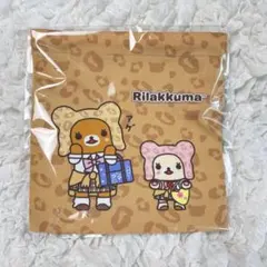 リラックマストア18周年 巾着 レオパード柄　コリラックマ ヒョウ柄 限定