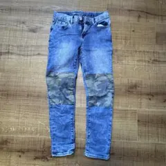 GapKids 1969 デニム迷彩パンツ 140