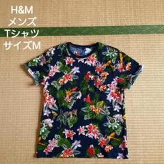 H&M DIVIDED トロピカルプリント　Tシャツ　リゾートのサムネイル