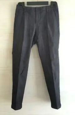 タックテーパードデニム