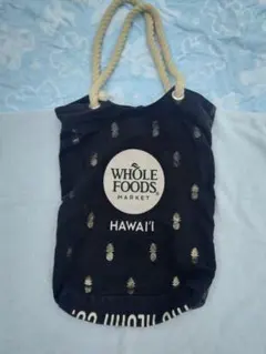 Whole Foods Market パイナップル柄エコバッグ