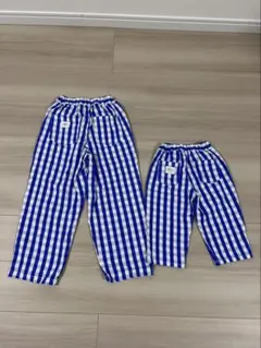 【美品】バースデイmoimoi 80 120 チェックパンツのサムネイル