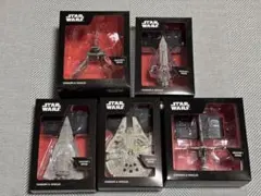 スターウォーズ リトルスタチューコレクション ダースベイダー 5体