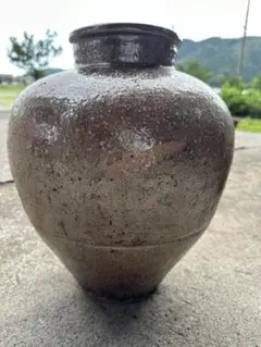 古備前 壺 希少 貴重 お歯黒壷 鉄漿壷 備前焼 壺 です。 - メルカリ
