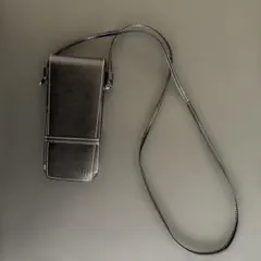 ブラック スマホショルダーバッグ zoffコラボ