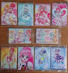 プリキュアカードウエハース まとめ