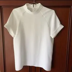 Kamakura Shirts 半袖 ハイネック ブラウス ホワイト 40のサムネイル