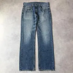 リーバイス559 Levis W33 ワイド バギー 青 古着 ヒゲ 22859
