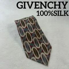 ジバンシィ ネクタイ GIVENCHY 幾何学柄 ヴィンテージ レトロ