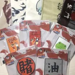 一番くじ NARUTO 疾風伝 -ナルト- タオル ラバー まとめ売り