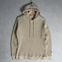 Champion ワッフル ニット パーカー トレーナー　フード チャンピオン