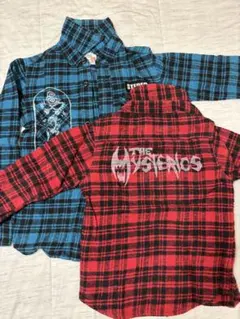 ヒステリックシャツ赤100センチ 青サイズ　120センチ 別売り価格相談⭕️